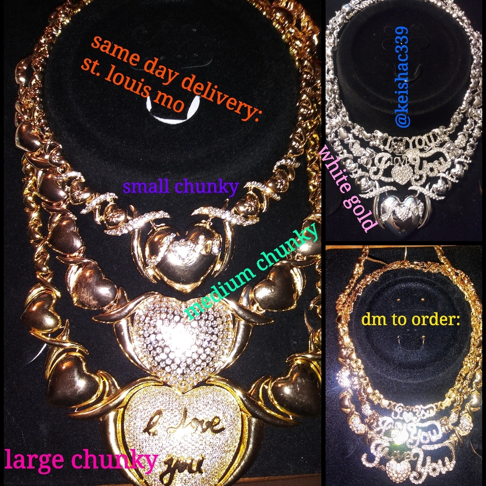 18-24 kt plated gold jewelry